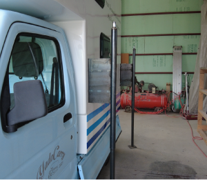 簡易型アウトリガー